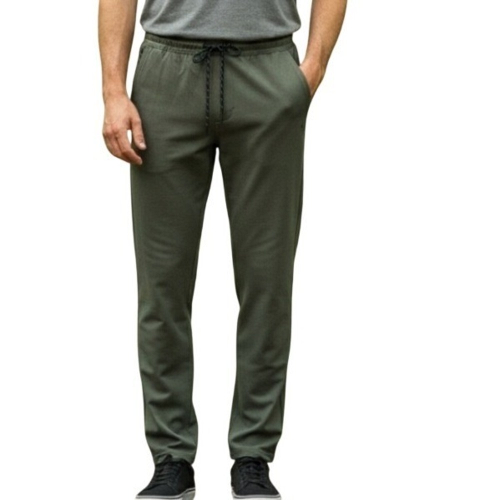 Projek Raw NWT Mens Tech Pant 360 Stretch Wicking Gorpcore Outdoor Green S‎